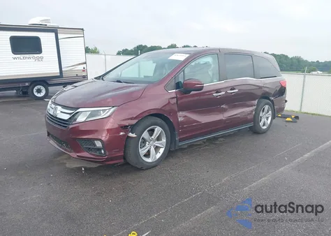 2018 Honda Odyssey Ex из США, поврежденный, VIN 5FNRL6H58JB094391